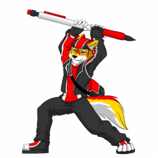 Phire Pencil-Fu Fotobeeldje Sleutelhanger