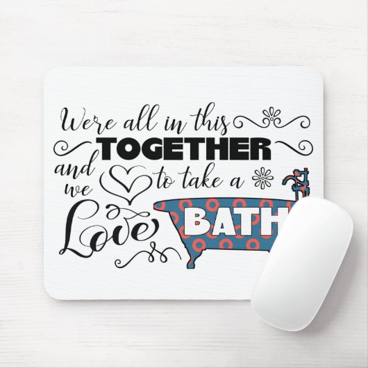 Phish Bathtub Gin Shirten en Accessoires Muismat (Met muis)