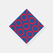 Phish donut cocktail servetten (Hoek)