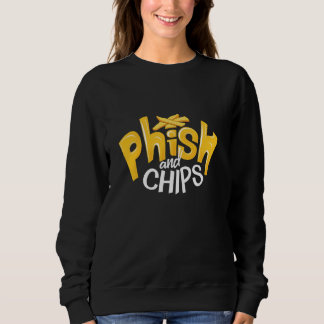Phish en chips Grappig Phishing Graphic Trui