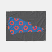 Phish Fishman Donut New Hampshire Ecavator Boy Don Fleece Deken (Voorkant (Horizontaal))