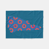 Phish Fishman Donut New Hampshire Ecavator Boy Don Fleece Deken (Voorkant (Horizontaal))