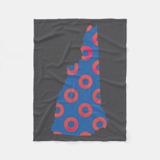 Phish Fishman Donut New Hampshire Ecavator Boy Don Fleece Deken (Voorkant)