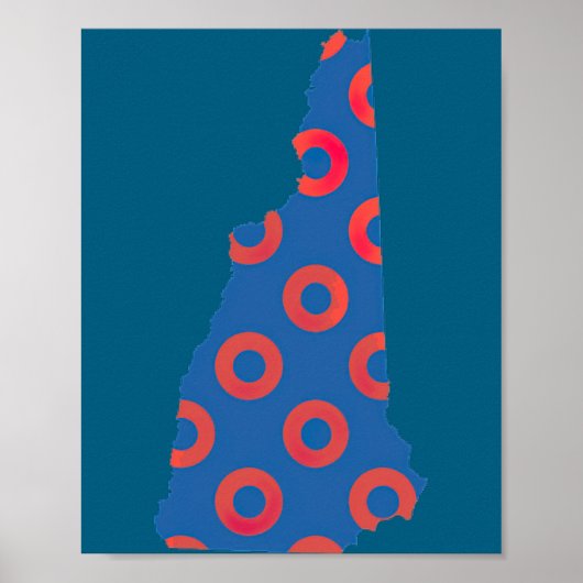 Phish Fishman Donut New Hampshire Ecavator Boy Don Poster (Voorkant)