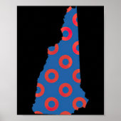 Phish Fishman Donut New Hampshire Ecavator Boy Don Poster (Voorkant)