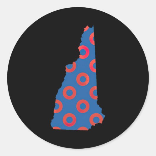 Phish Fishman Donut New Hampshire Ecavator Boy Don Ronde Sticker (Voorkant)