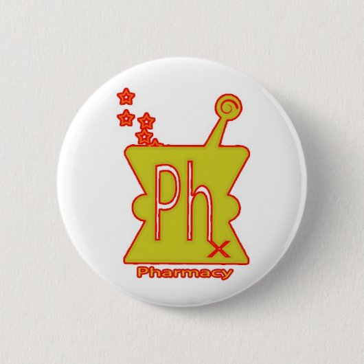 Phish Geïnspireerde Pharmacy ... Aanbevolen door d Ronde Button 5,7 Cm (Voorkant)