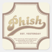 Phish Sticker (Voorkant)