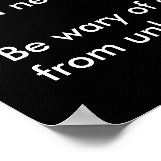 Phishingbeveiliging Poster Bewustmaking (Hoek)