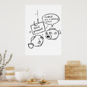 Phishingsoftware Poster (Keuken)