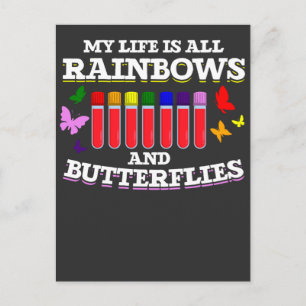 Phlebotomie Cowerker Butterfly Phlebotomist Briefkaart