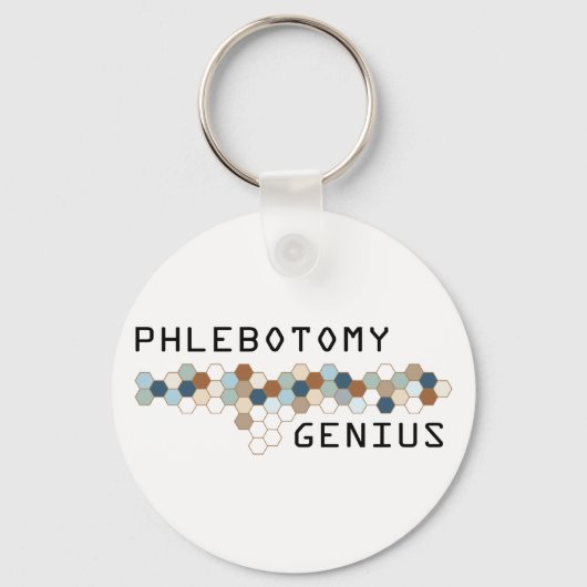 Phlebotomie Genius Sleutelhanger (Voorkant)