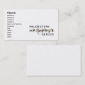 Phlebotomie Genius Visitekaartje (Voorkant / Achterkant)
