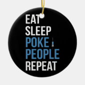 Phlebotomie-memen Keramisch Ornament (Voorkant)