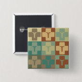 Phlebotomie Pop Art Vierkante Button 5,1 Cm (Voorkant /achterkant)