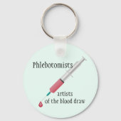 Phlebotomie Sleutelhanger (Voorkant)
