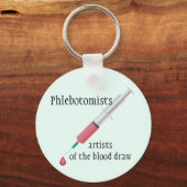 Phlebotomie Sleutelhanger (Voorkant)