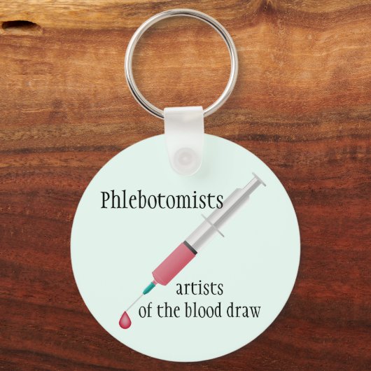 Phlebotomie Sleutelhanger (Voorkant)