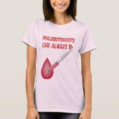Phlebotomie T-shirt (Voorkant)