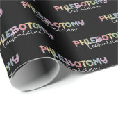 Phlebotomie-technicus PBT Phlebotomie-technologie Cadeaupapier (Rol Hoek)