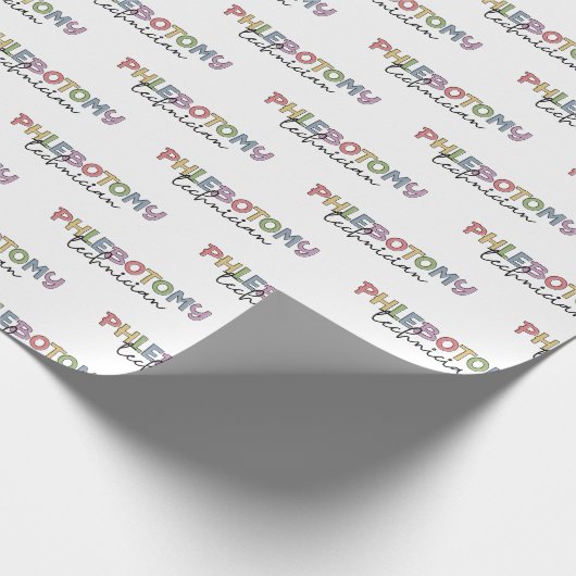 Phlebotomie-technicus PBT Phlebotomie-technologie Cadeaupapier (Hoek)