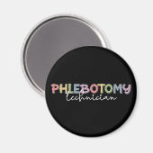Phlebotomie-technicus PBT Phlebotomie-technologie Magneet (Voorkant / Achterkant)