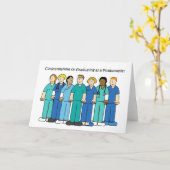 Phlebotomist Afstuderen gefeliciteerd Kaart (Gele Bloem)