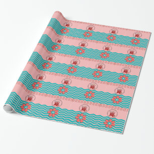 Phlebotomist Chevron Design Cadeaupapier