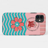 Phlebotomist Chevron Design Case-Mate iPhone Case (Achterkant (horizontaal))