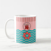 Phlebotomist Chevron Design Koffiemok (Links)