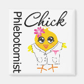 Phlebotomist Chick Magneet (Voorkant)