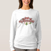 Phlebotomist Christmas Long Sleeve T-shirt (Voorkant)