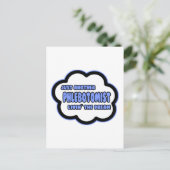 Phlebotomist ... De droom van Livin Briefkaart (Staand voorkant)