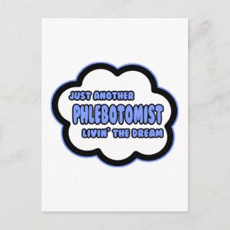 Phlebotomist ... De droom van Livin Briefkaart