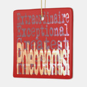 Phlebotomist Extraordinaire Keramisch Ornament (Links)