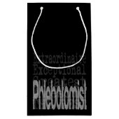 Phlebotomist Extraordinaire Klein Cadeauzakje (Achterkant)