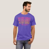 Phlebotomist Fulltime Life Phlebotometechnicus T-shirt (Voorkant volledig)