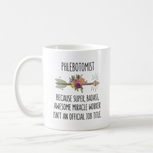 Phlebotomist Gift Idee Koffiemok (Links)