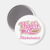 Phlebotomist Gift Magneet (Voorkant / Achterkant)