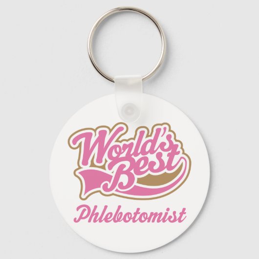 Phlebotomist Gift Sleutelhanger (Voorkant)