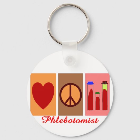 Phlebotomist Gifts Sleutelhanger (Voorkant)