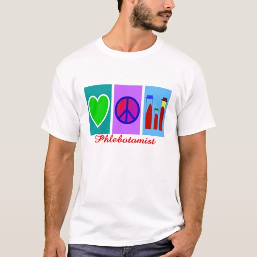Phlebotomist Gifts T-shirt (Voorkant)