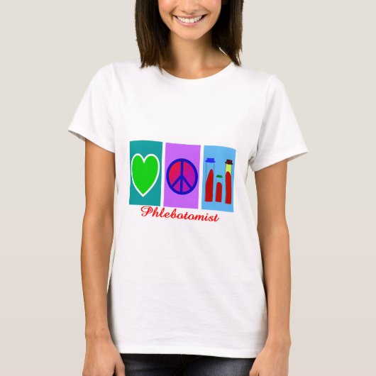 Phlebotomist Gifts T-shirt (Voorkant)