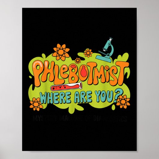 Phlebotomist Lab Week 2025 Laboratorium MLS MLT La Poster (Voorkant)
