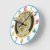 PHLEBOTOMIST LABORATORY BADGE LOGO RONDE KLOK (Hoek)