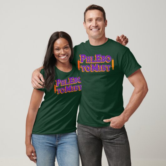 Phlebotomist Life Learning Phlebotometechnicus T-shirt (Unisex)