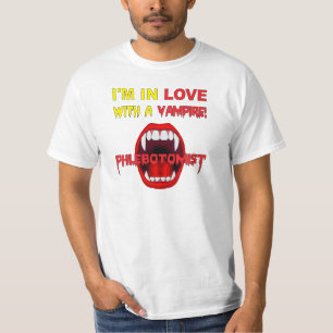 Phlebotomist Love-Shirt T-shirt