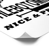 PHLEBOTOMIST - NICE EN PRECISE POSTER (Hoek)