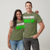Phlebotomist op flebotometechnicuscadeaus t-shirt (Unisex)