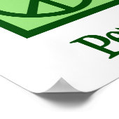 Phlebotomist Peace Love Phlebotomtomie Kantoor Poster (Hoek)